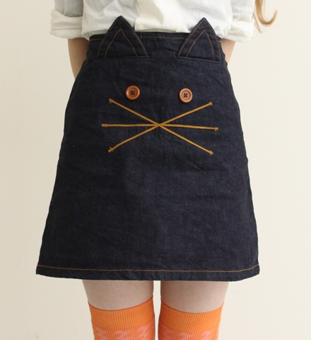 cat skirt